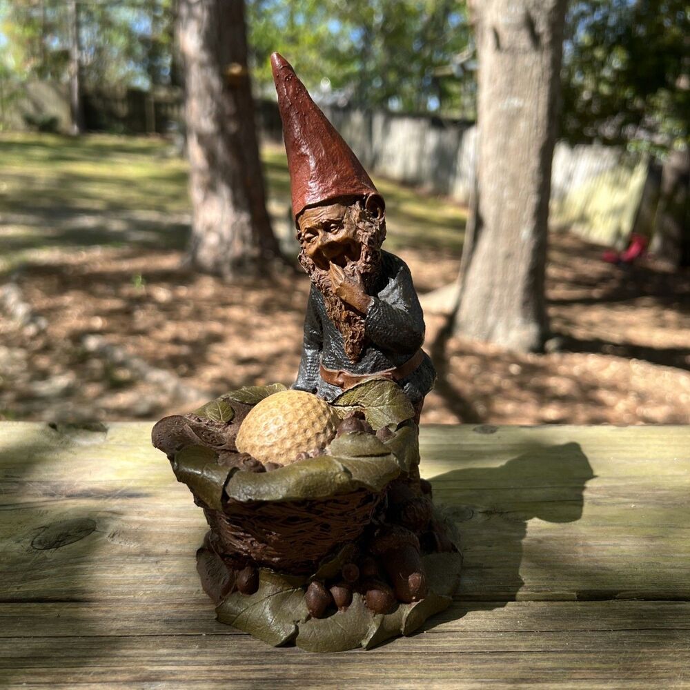 Tom Clark Gnome Hogan Golf 1984 Cairn Studio 7 1/4" tall Edition #68 Retired